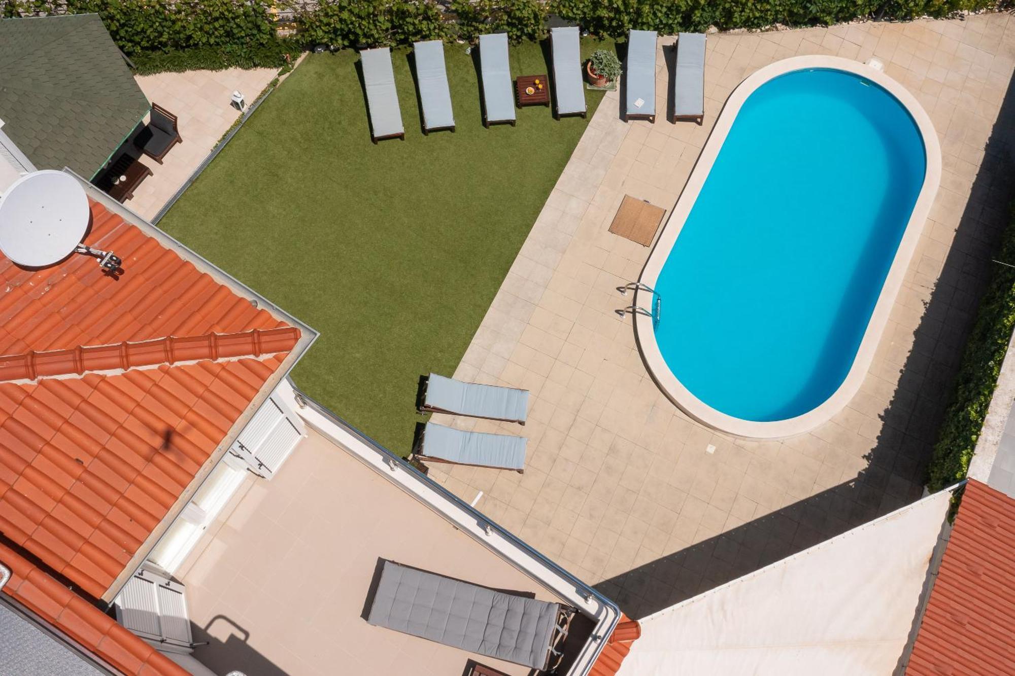 Sea View Apartments Tihi II ヴォディツェ エクステリア 写真