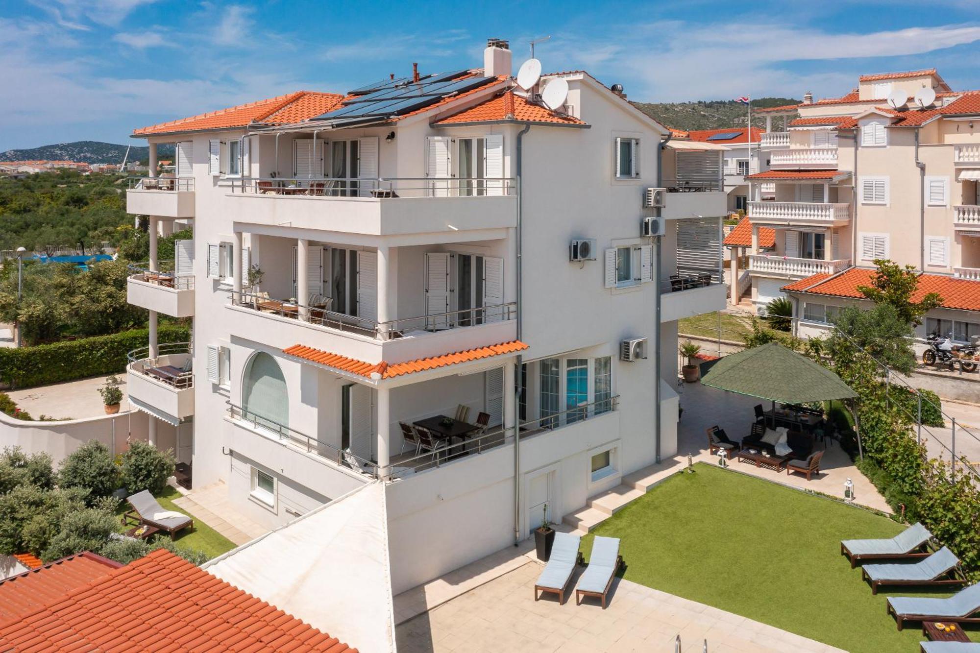 Sea View Apartments Tihi II ヴォディツェ エクステリア 写真