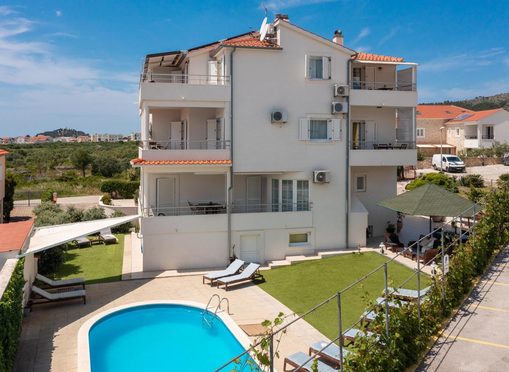Sea View Apartments Tihi II ヴォディツェ エクステリア 写真