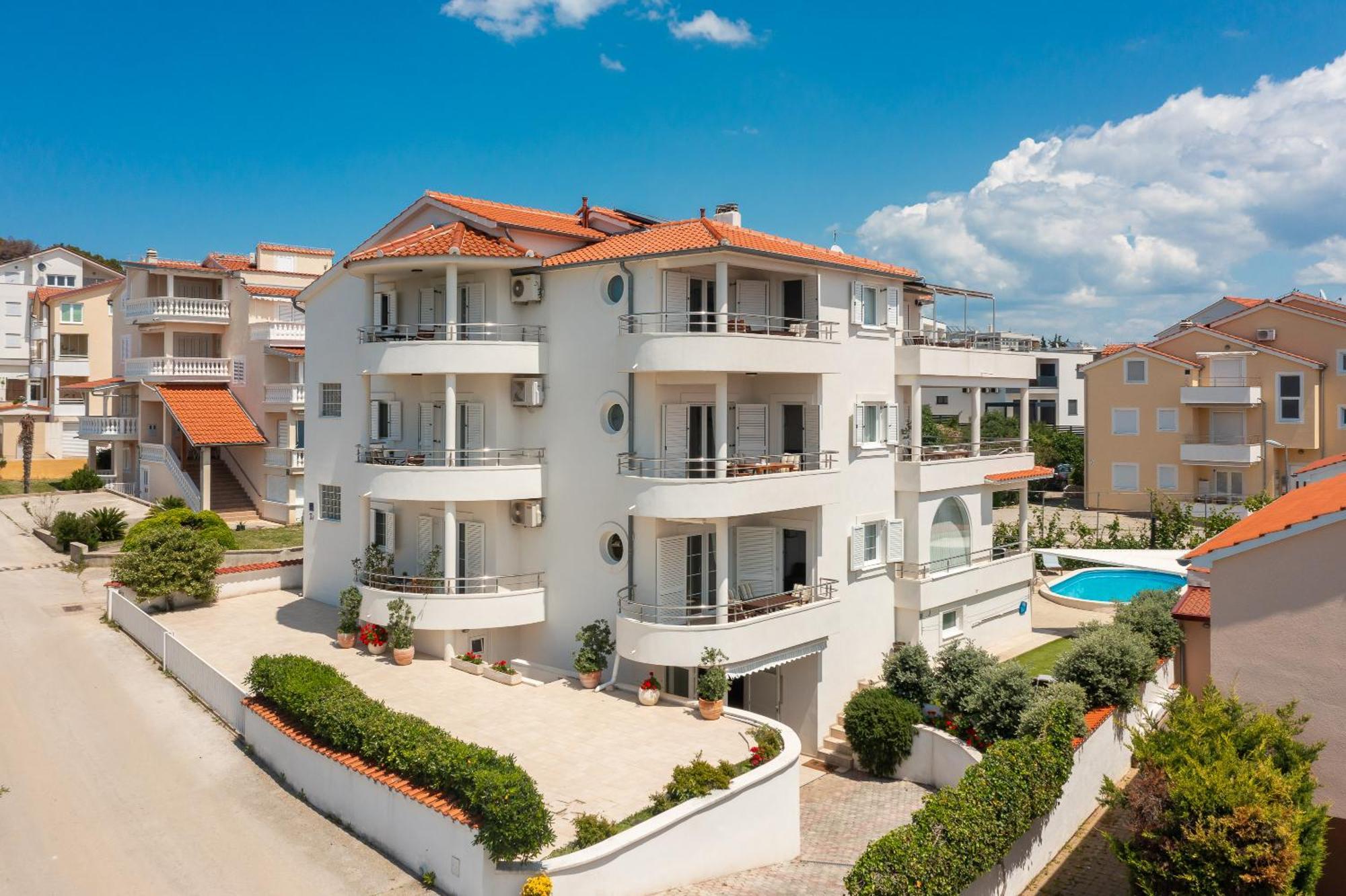 Sea View Apartments Tihi II ヴォディツェ エクステリア 写真