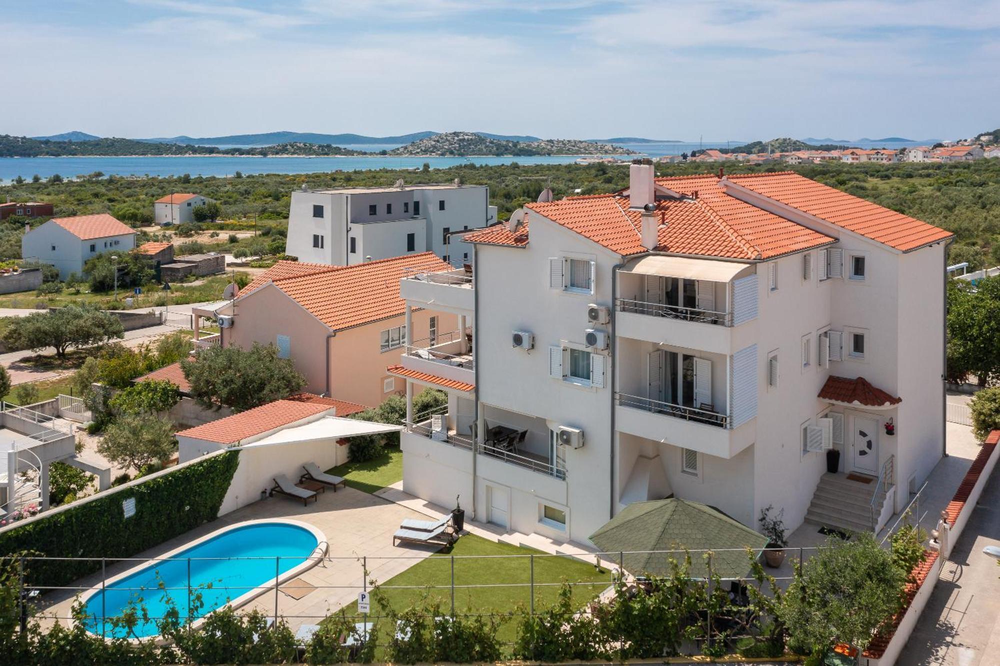 Sea View Apartments Tihi II ヴォディツェ エクステリア 写真