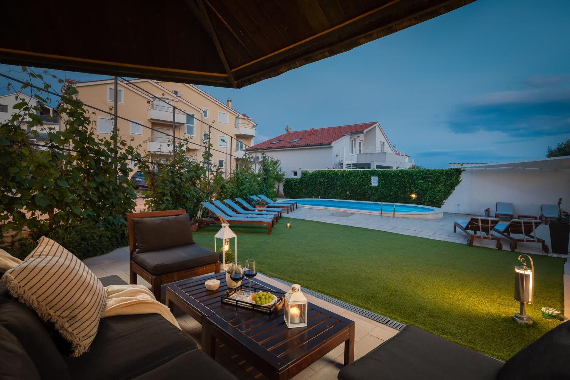 Sea View Apartments Tihi II ヴォディツェ エクステリア 写真
