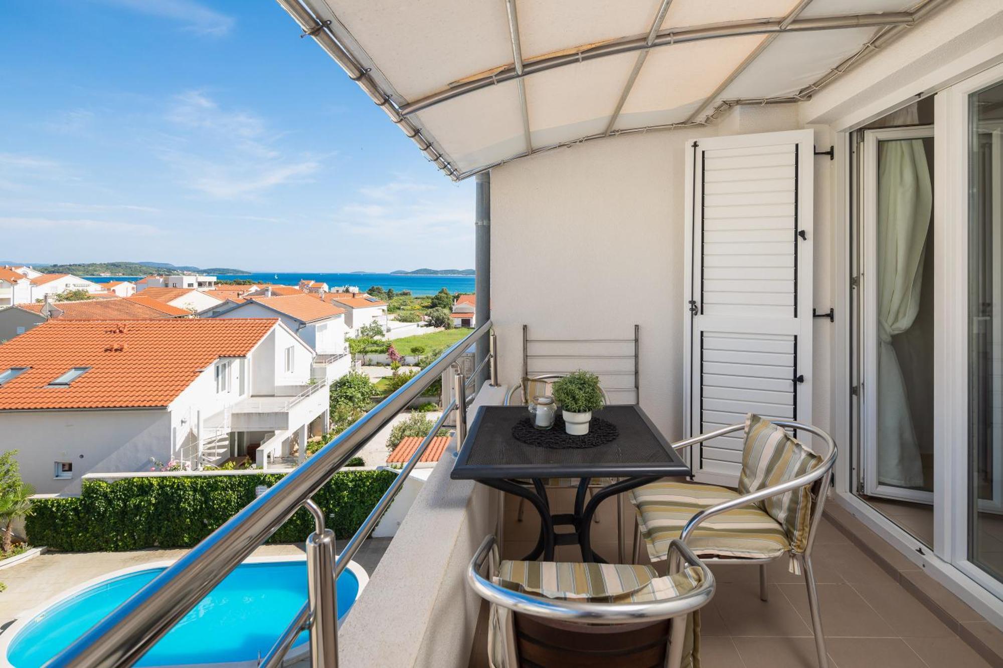 Sea View Apartments Tihi II ヴォディツェ エクステリア 写真