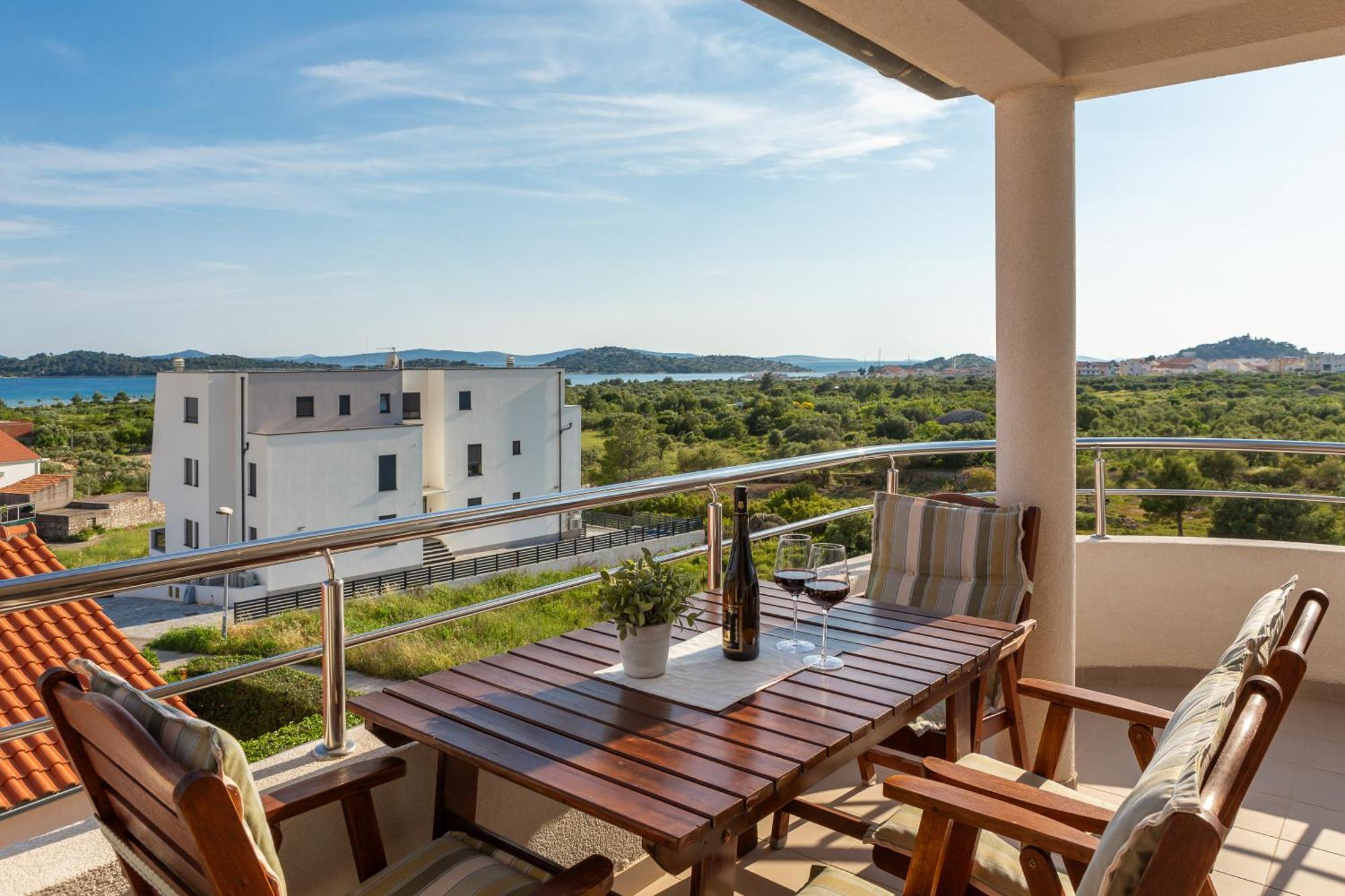 Sea View Apartments Tihi II ヴォディツェ エクステリア 写真