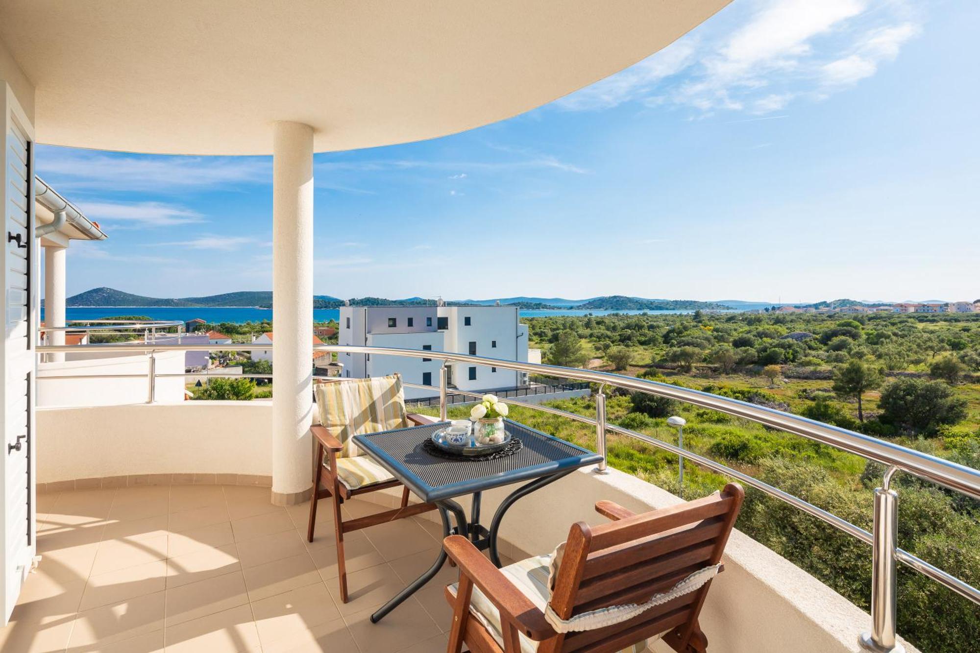 Sea View Apartments Tihi II ヴォディツェ エクステリア 写真
